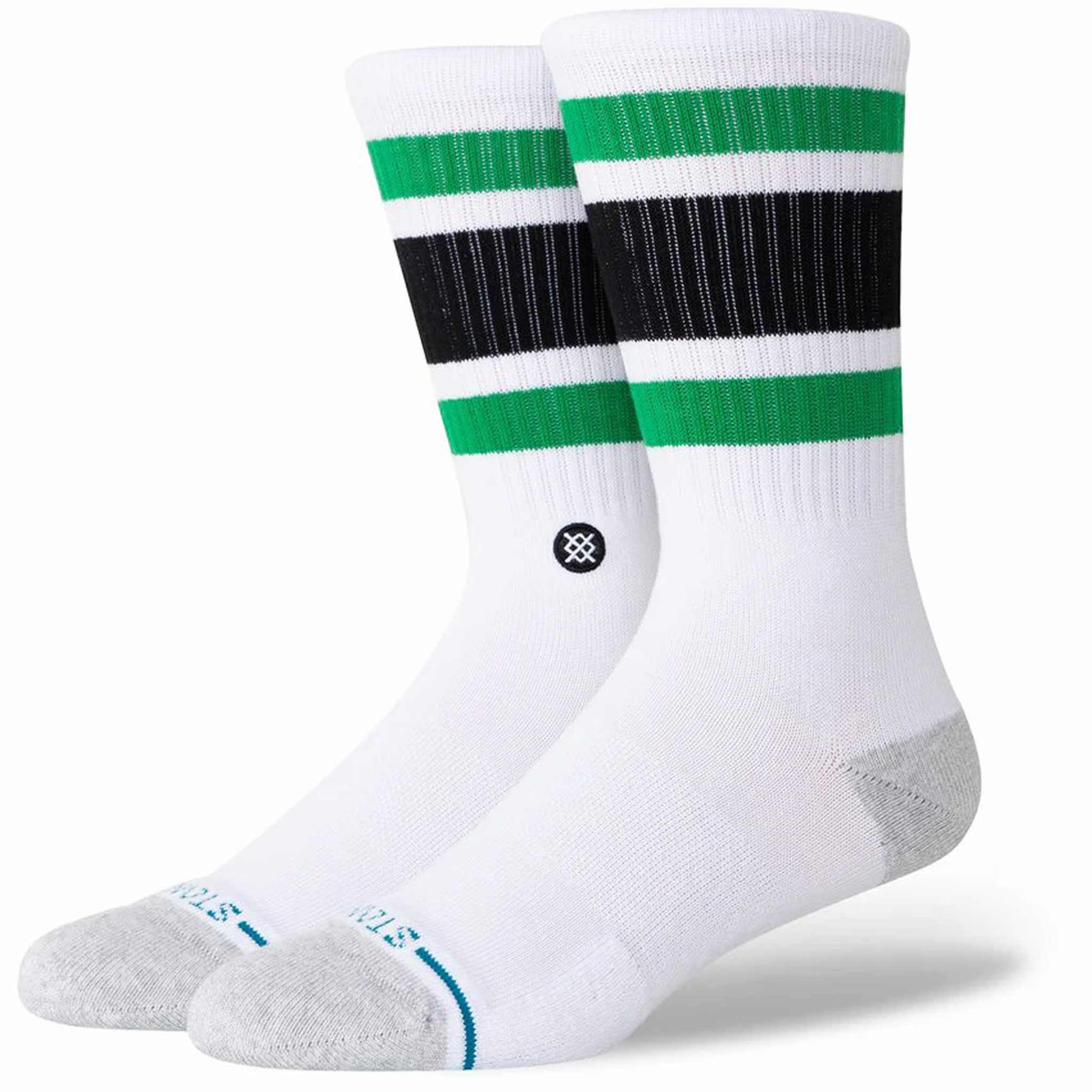 Stance X NBA Tube Crew Sock White Boston Celtics Socks