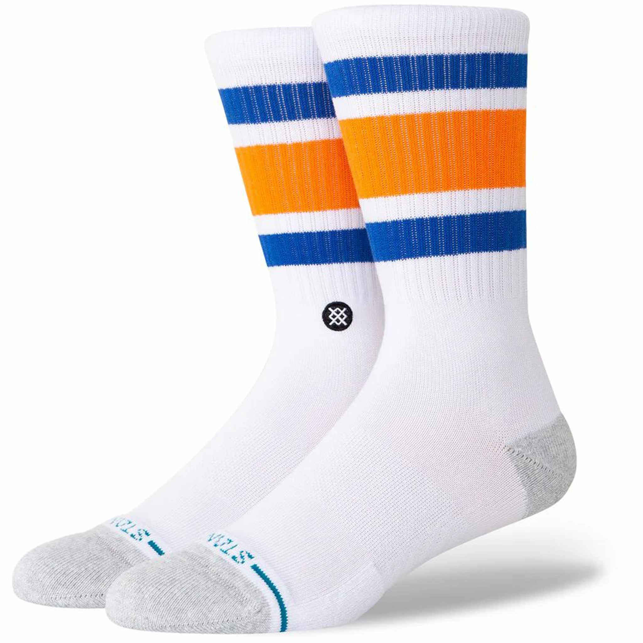 Stance X NBA Tube Crew Sock White New York Knicks Socks