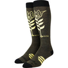 Stinky Merino Wool Socks Savanah Earthy Green Snowboard Socks