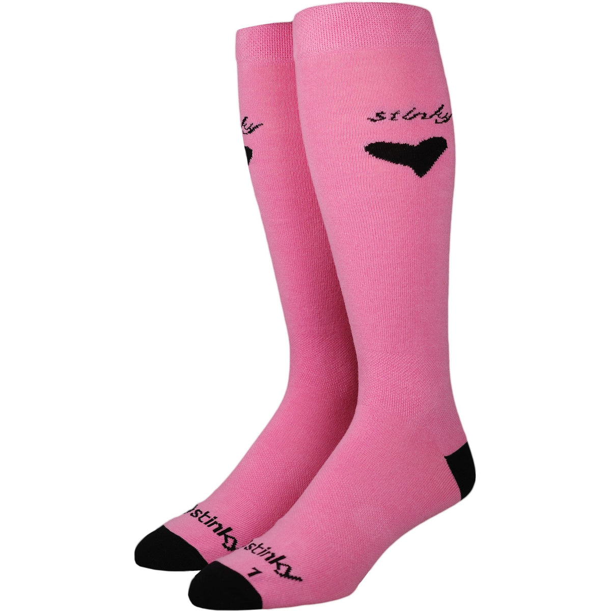 Stinky Socks Love Dose Pink Snowboard Socks