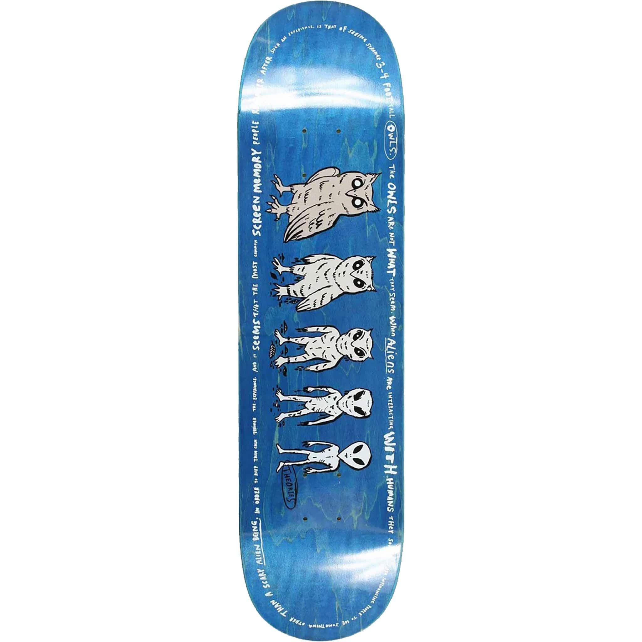 Theories Owlien 8.125 Skateboard Deck Skateboard