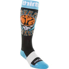 ThirtyTwo Men's Double Sock Black Blue Snowboard Socks