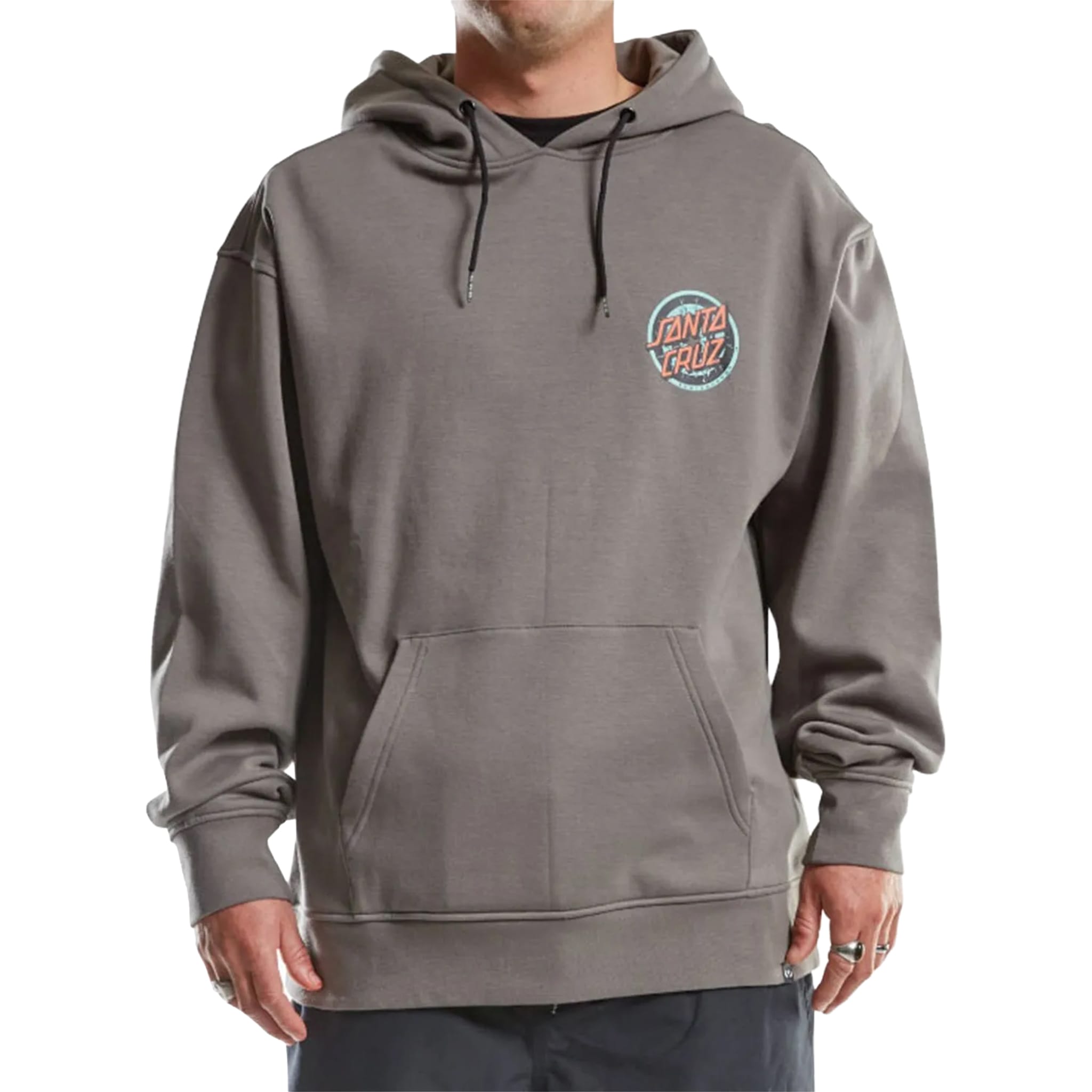ThirtyTwo Santa Cruz Repel Hoodie Charcoal Sweatshirts