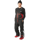 ThirtyTwo Spring Break X Powder Bib Red Black Mens Snowboard Pants