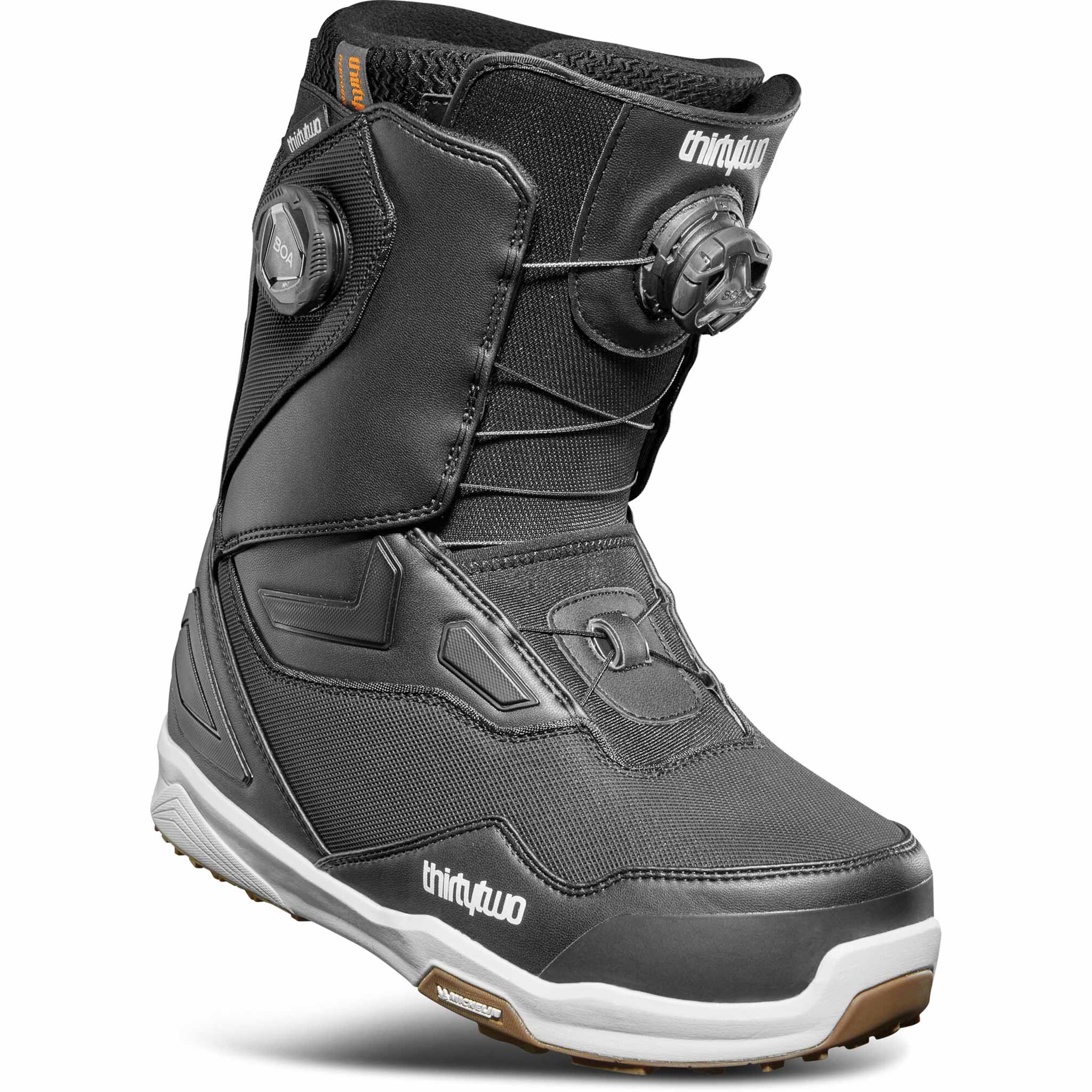 ThirtyTwo TM-2 Wide Double Boa Snowboard Boot 2026 Black Mens Boots