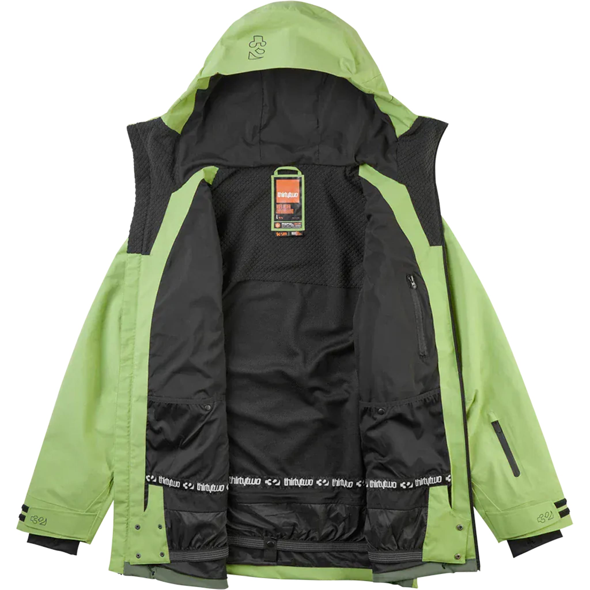 ThirtyTwo TM Recycled Patch X Grenier Jacket Moss 2026 Mens Snowboard Jackets