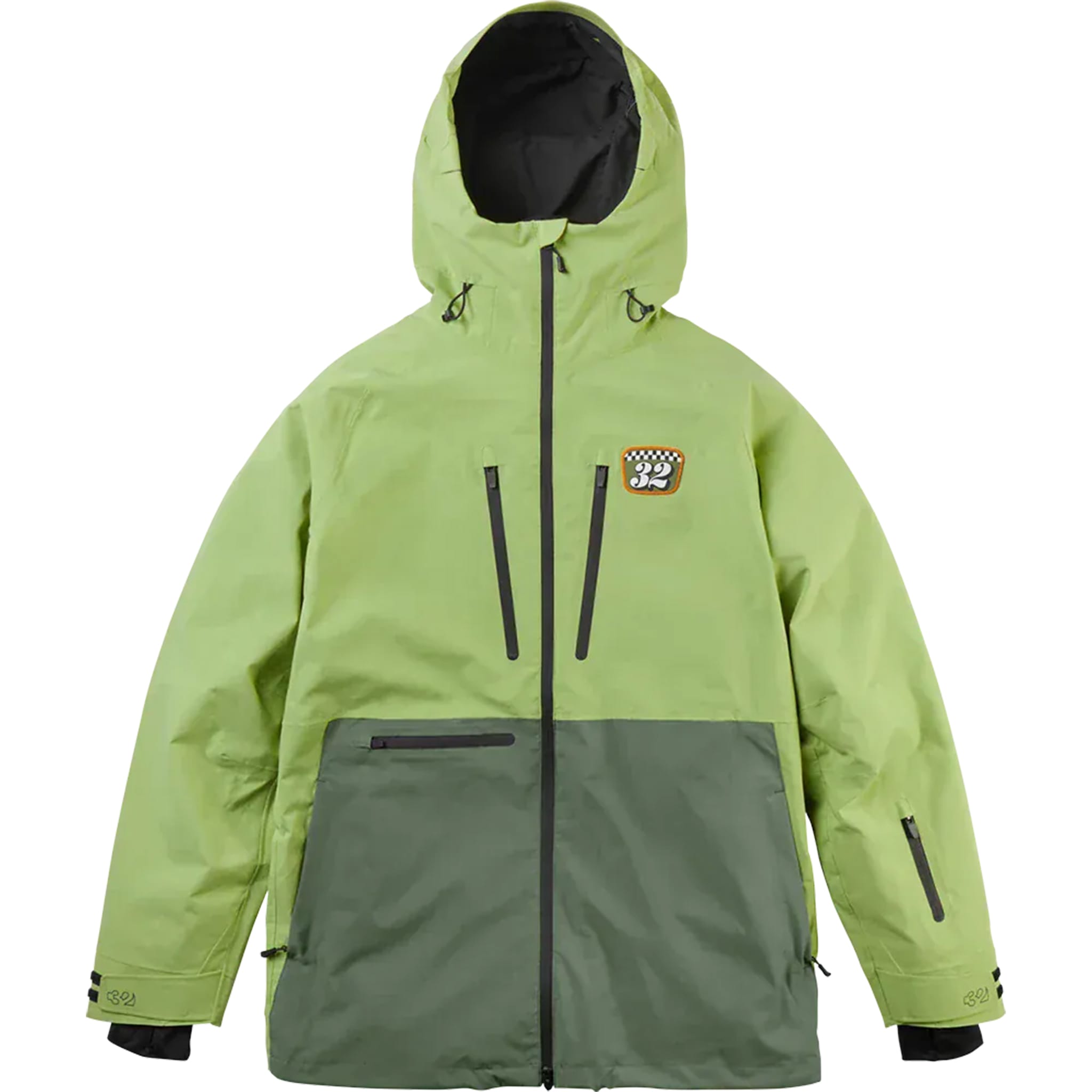 ThirtyTwo TM Recycled Patch X Grenier Jacket Moss 2026 Mens Snowboard Jackets