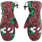 ThirtyTwo Womens Corp Mitt Red Black Gloves & Mitts