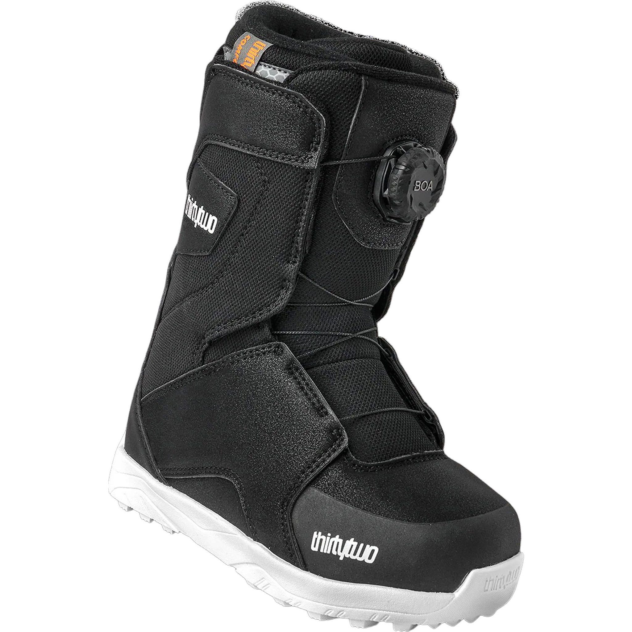 ThirtyTwo Youth Lashed Boa Snowboard Boot Black White 2027 Youth Snowboard Boots