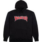Thrasher Spikey Hoodie Black Sweatshirts