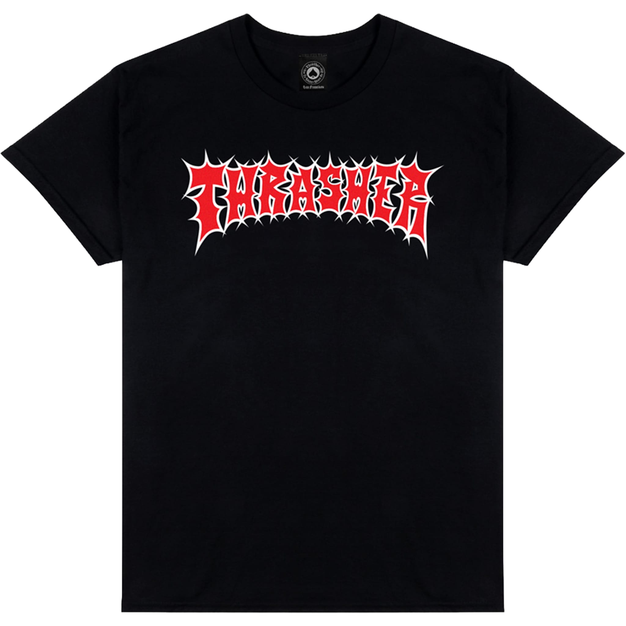 Thrasher Spikey T-Shirt Black T Shirt
