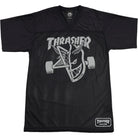 Thrasher X Spitfire Thrash & Burn Jersey Black T Shirts
