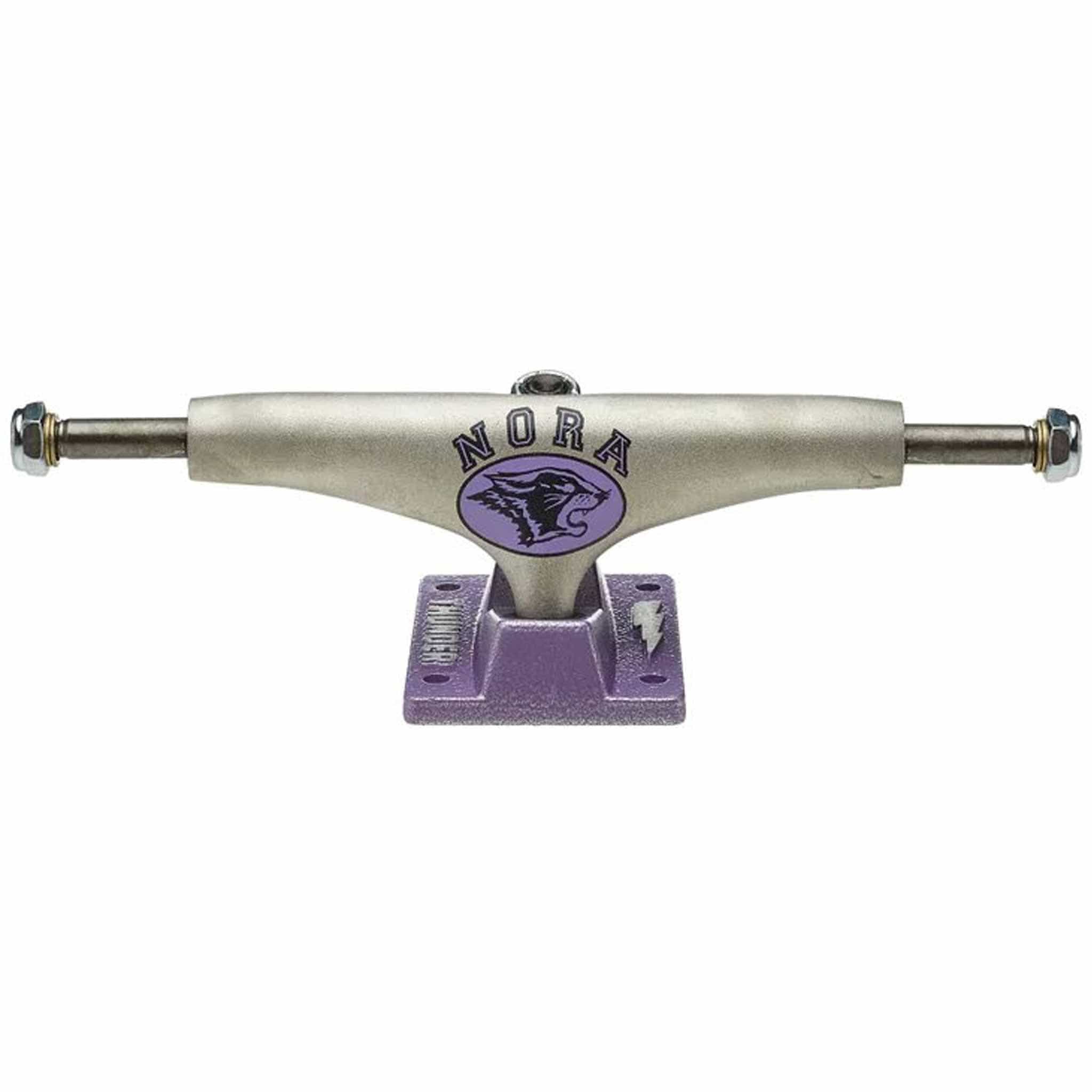 Thunder Nora Pro Edition Campus 149 Skateboard Trucks Lavender Raw Skateboard Trucks