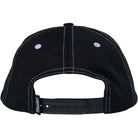 Thunder Vertebrae Script Snapback Hat Black Hats