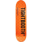 Tightbooth CP Logo Orange Skateboard Deck 8.125" Skateboard
