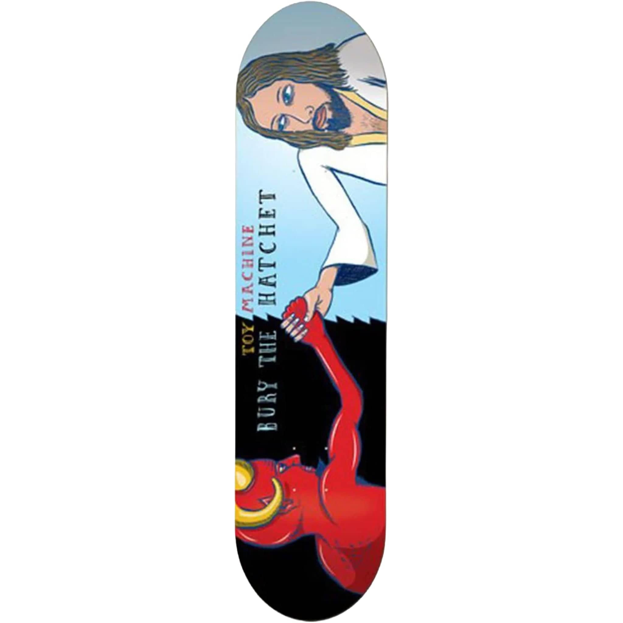 Toy Machine Bury The Hatchet Skateboard Deck 8" Skateboard