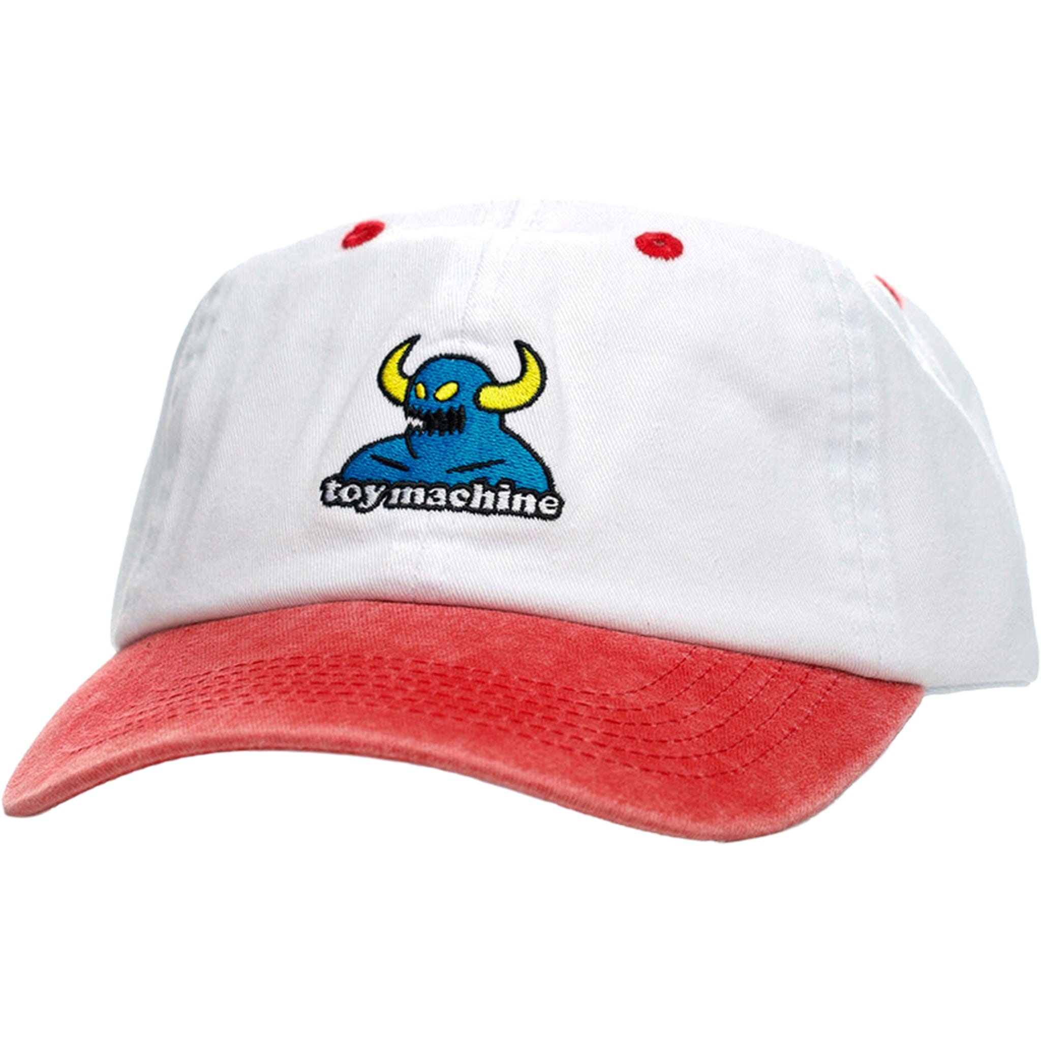 Toy Machine Monster Strapback Cap White Hats