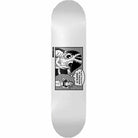 Toy Machine X Thrasher Girlfriend 8.25" Skateboard Deck White Skateboard