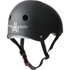 Triple 8 Certified Sweatsaver Helmet Black Matte Skateboard Helmet