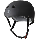Triple 8 Certified Sweatsaver Helmet Black Matte Skateboard Helmet