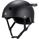 Triple 8 Deep Cover Helmet Black Matte Skateboard Helmet