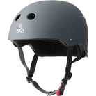 Triple Eight Certified Sweatsaver Helmet Carbon Rubber Skateboard Helmet