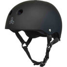 Triple Eight Sweatsaver Helmet All Black Rubber Skateboard Helmet
