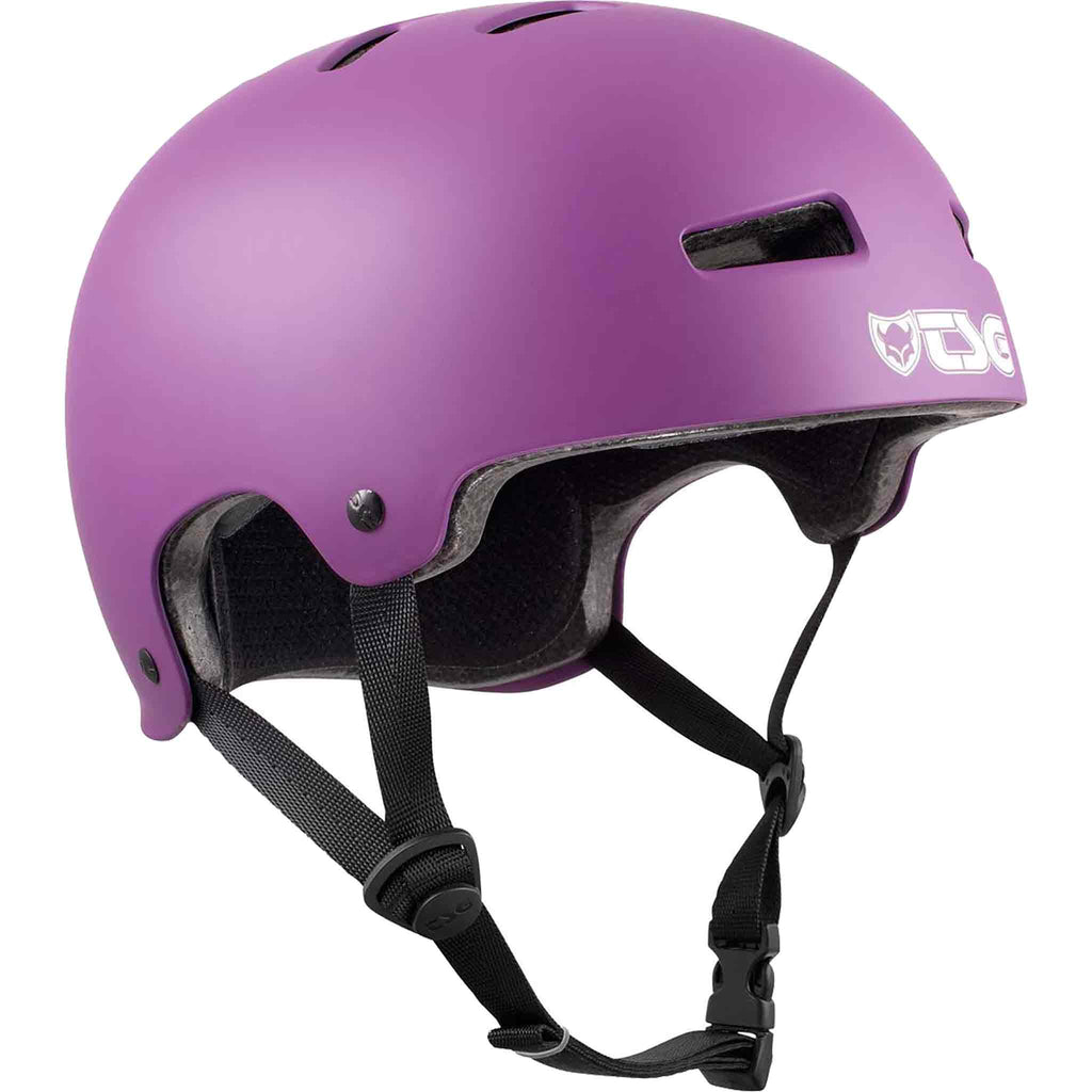 TSG Evolution Satin Purple Magic Skateboard Helmet