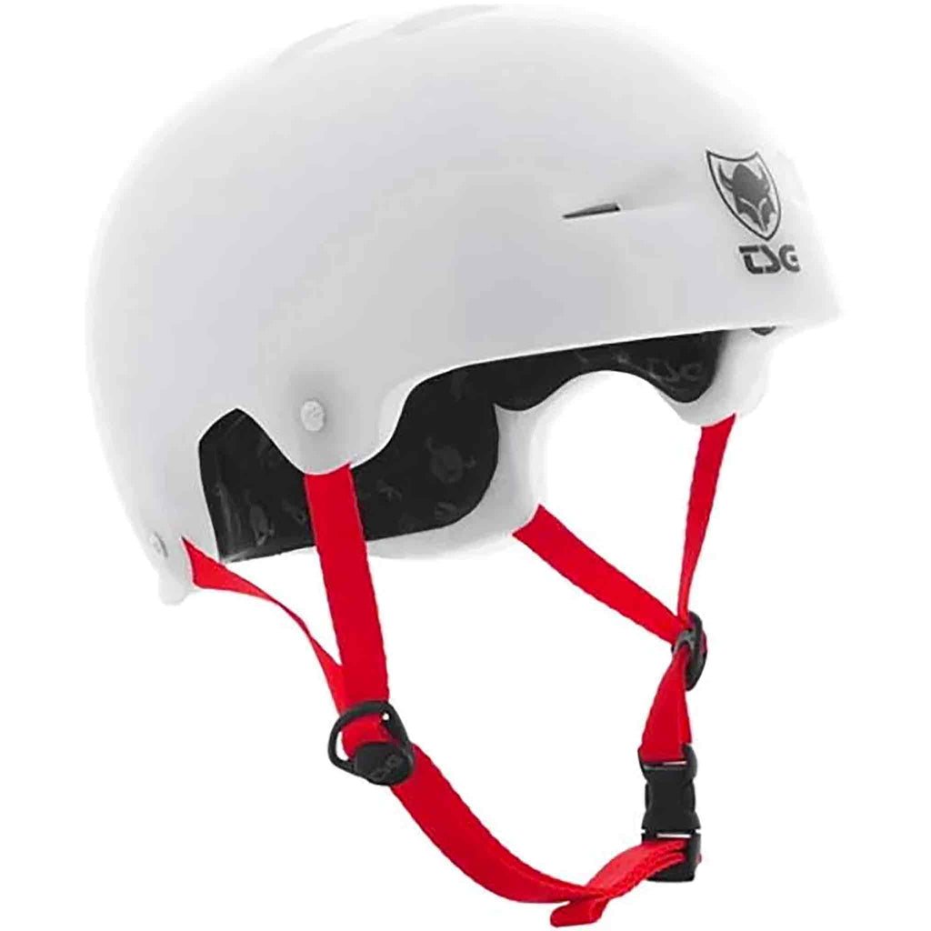 TSG Evolution Special Makeup Clear White EPS Skateboard Helmet