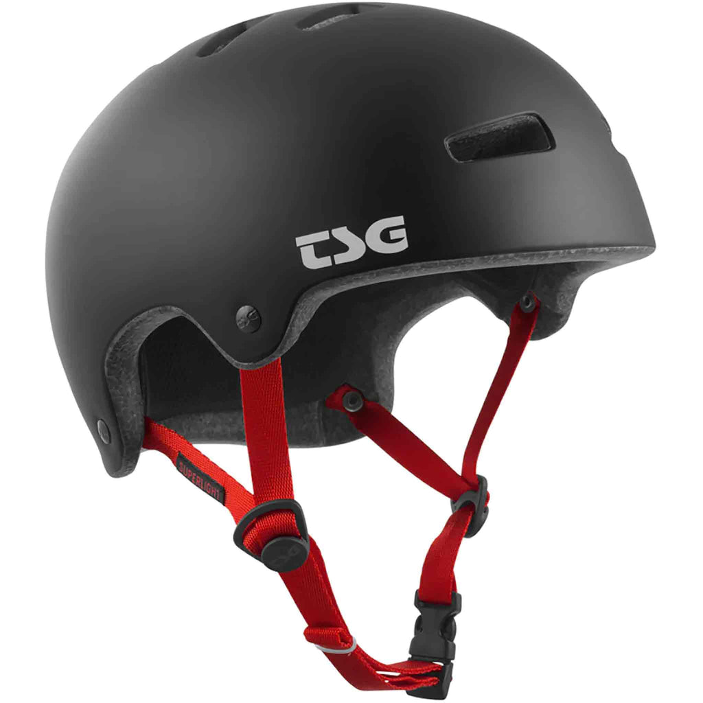 TSG Superlight Satin Black Skateboard Helmet