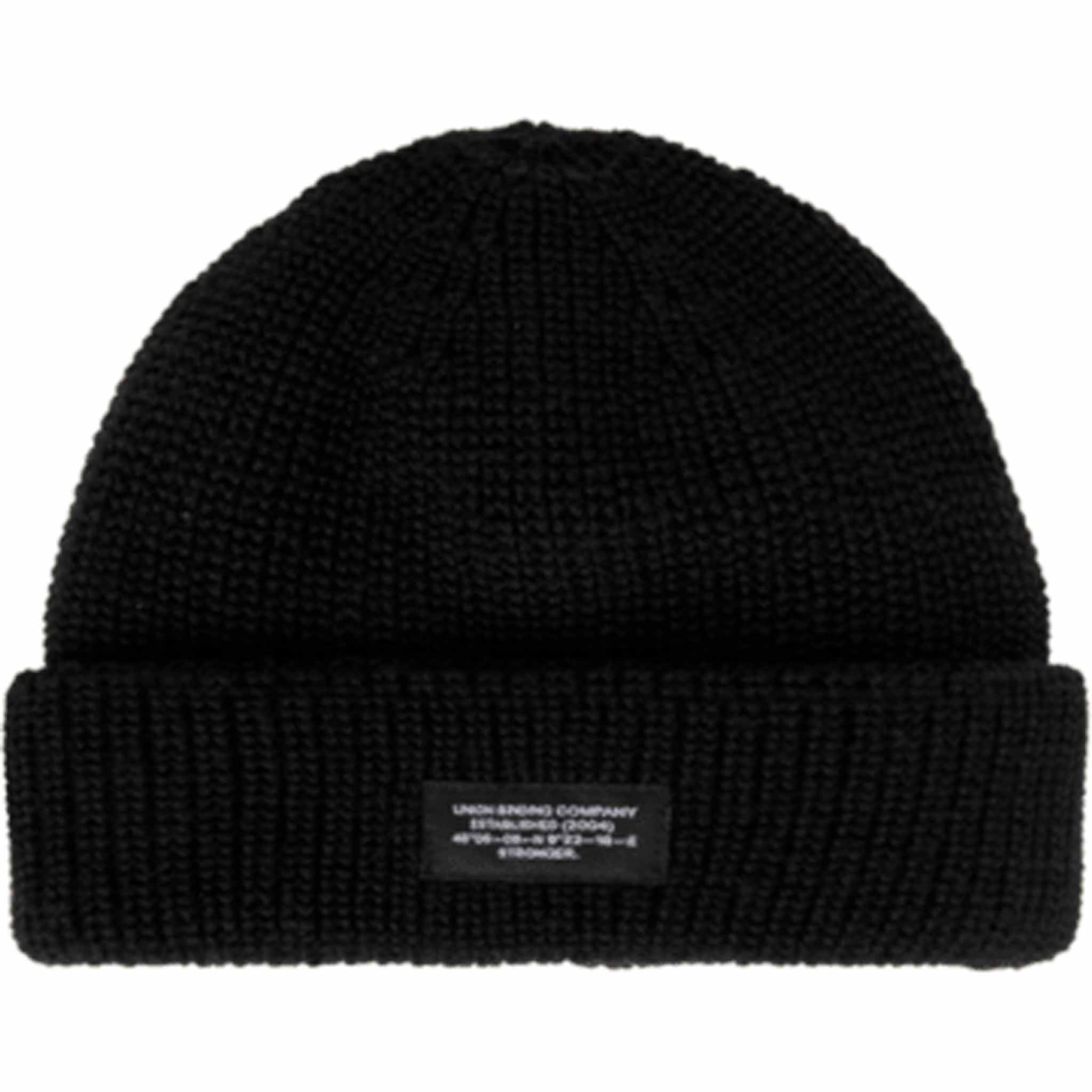 Union 20 Year Beanie Black Beanie