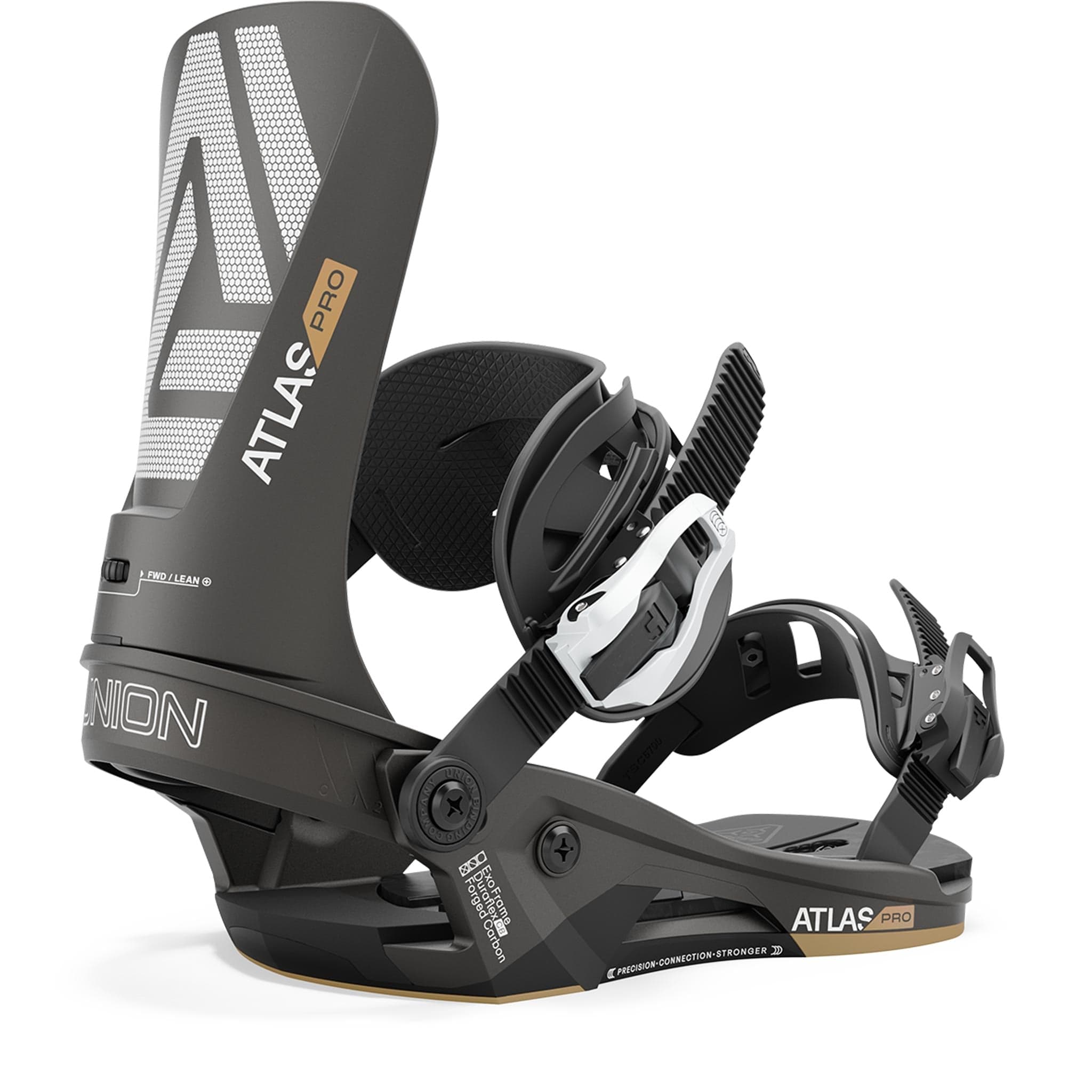 Union Atlas Pro Snowboard Binding Metallic Black 2025 Mens Bindings