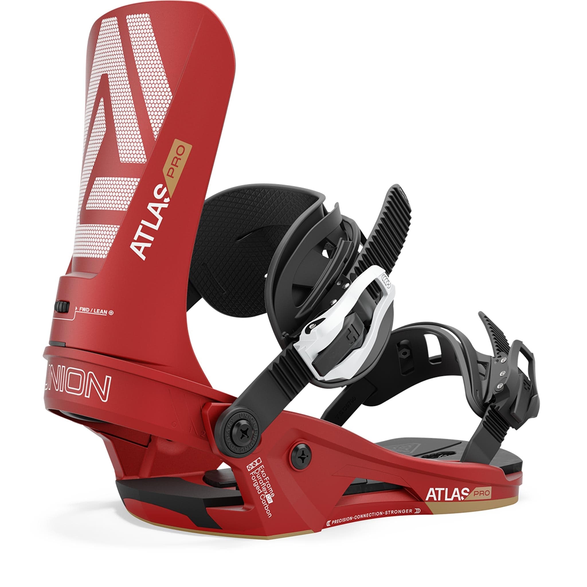 Union Atlas Pro Snowboard Binding Metallic Red 2025 Mens Bindings