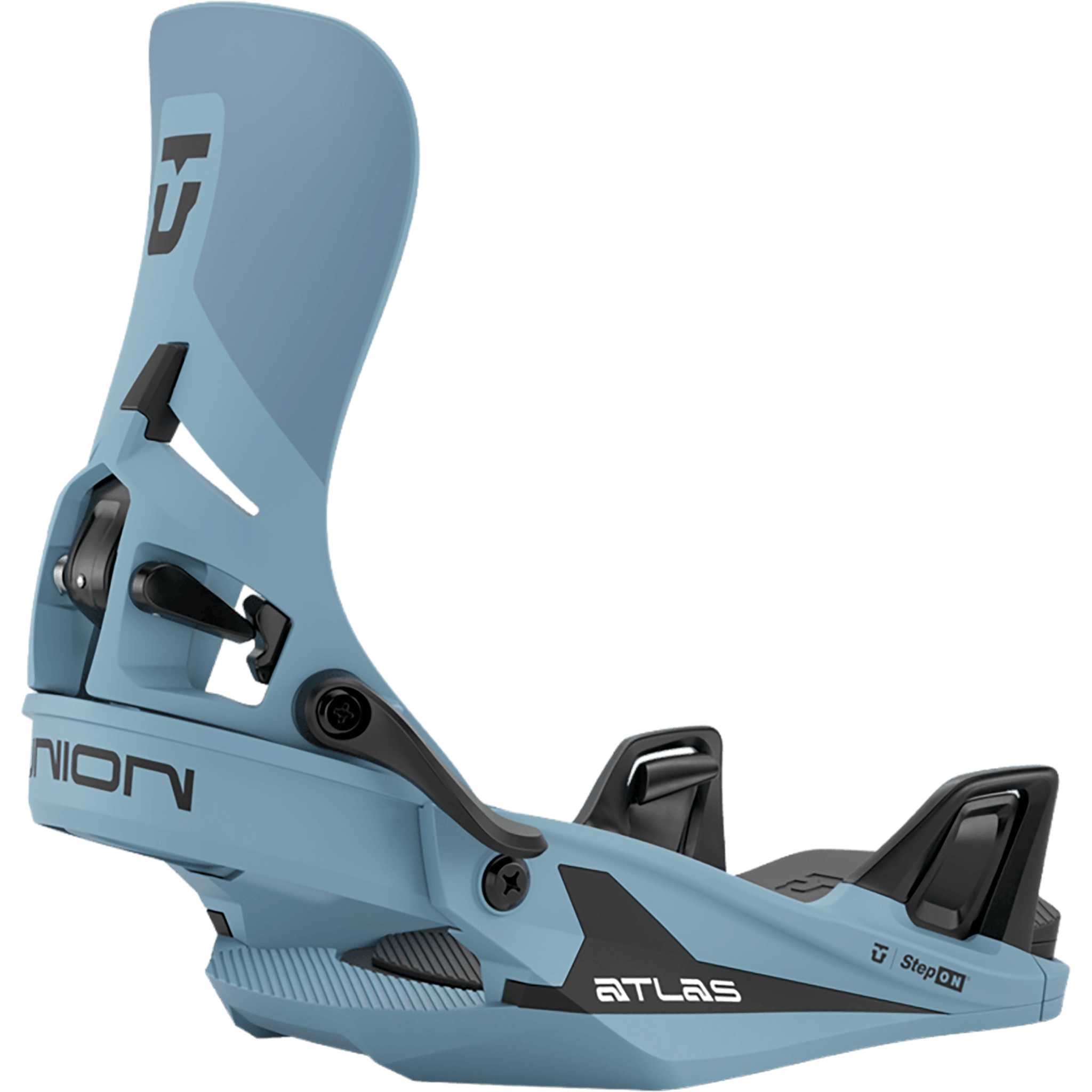 Union Atlas Step On Snowboard Binding Blue Grey 2027 Mens Snowboard Bindings