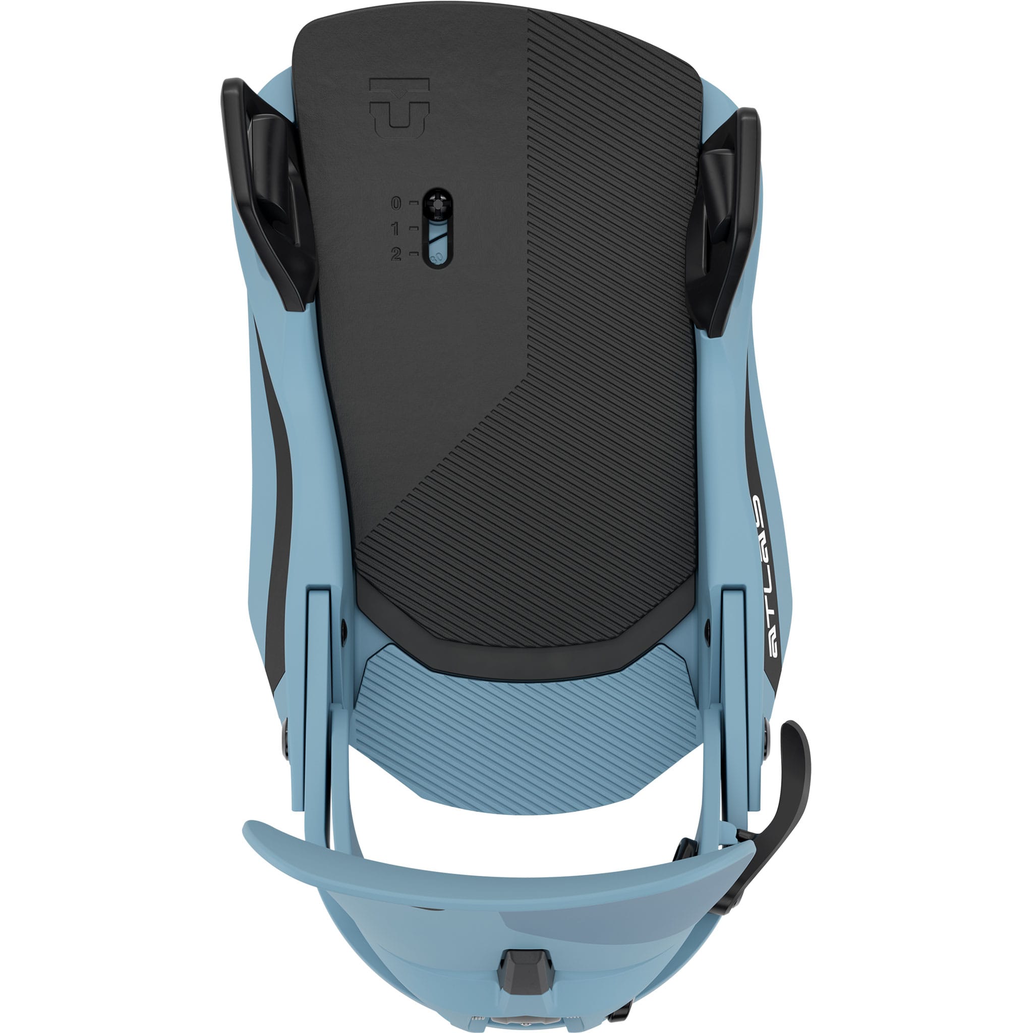 Union Atlas Step On Snowboard Binding Blue Grey 2027 Mens Snowboard Bindings