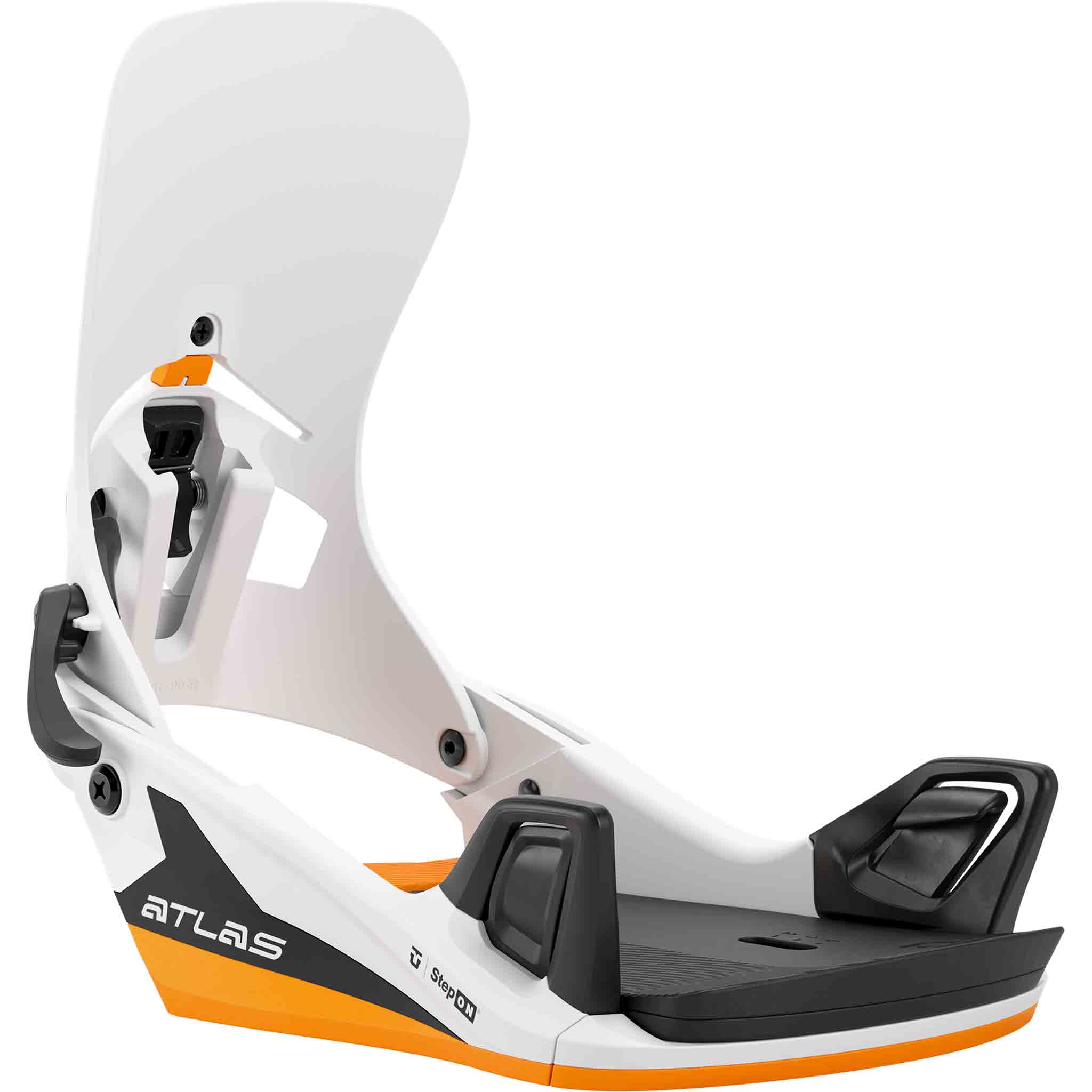 Union Atlas Step On White Orange Early Release Mens Bindings