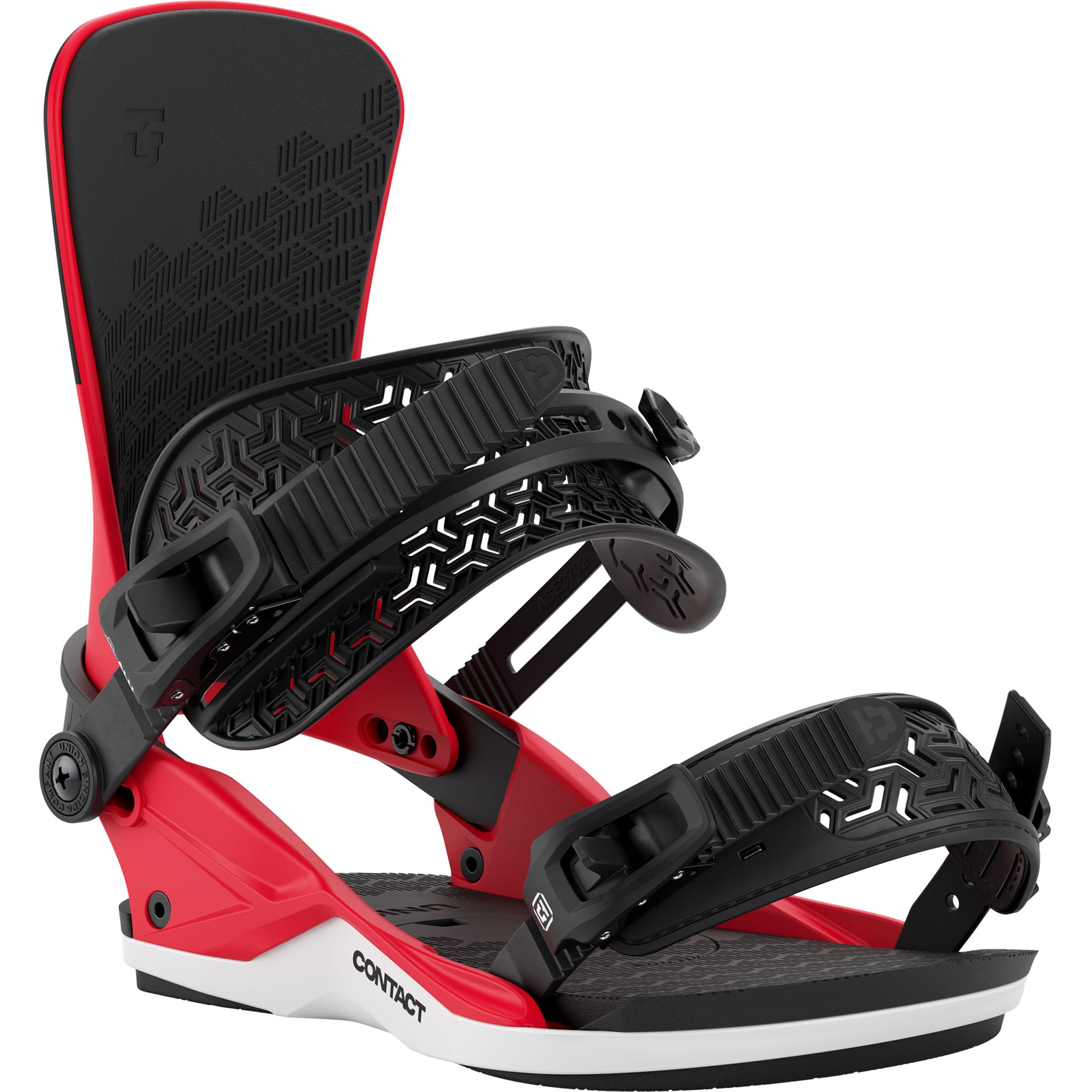 Union Contact Snowboard Binding Red 2027 - Sanction Skate And Snow