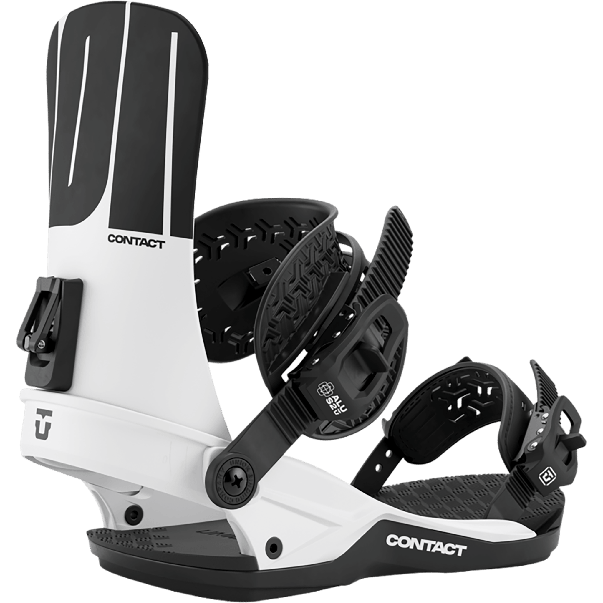 Union Contact Snowboard Binding White 2027 Mens Snowboard Bindings