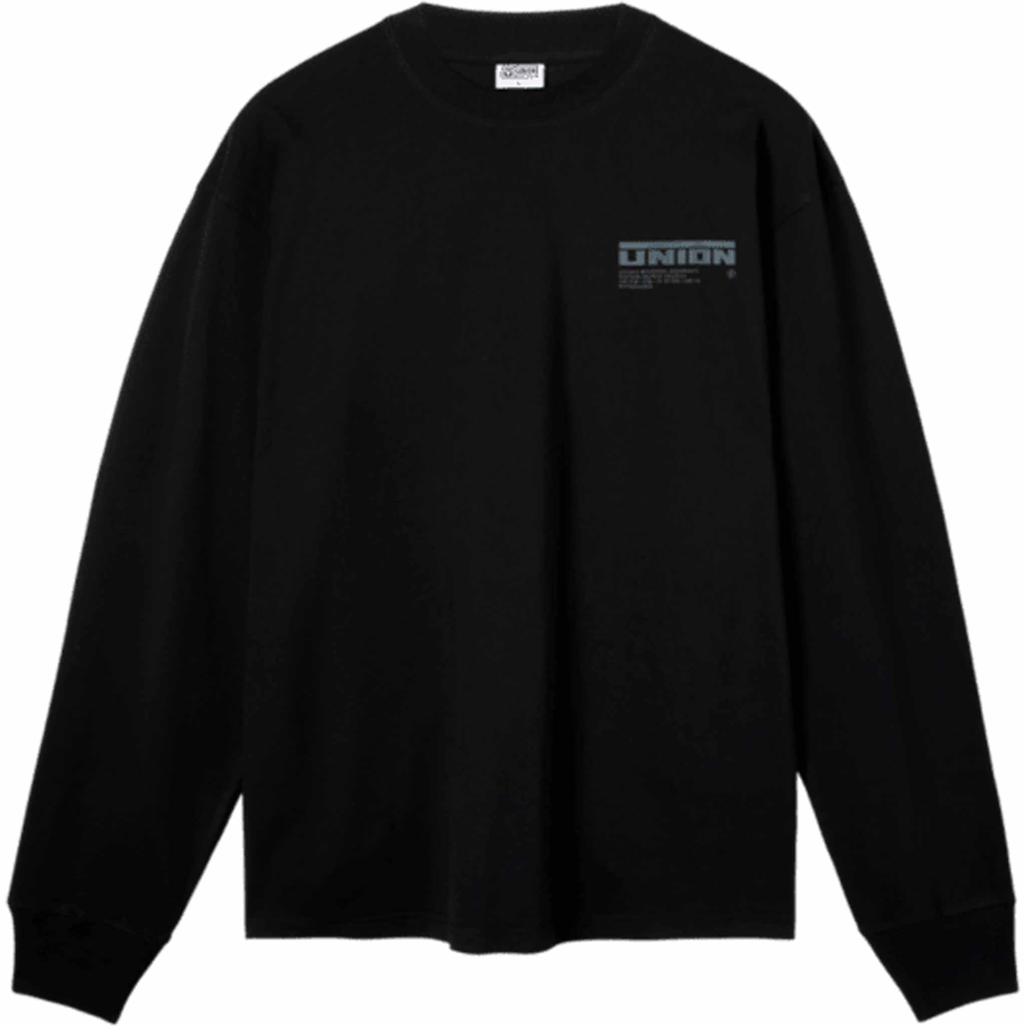 Union DDC Long Sleeve Tee Black T Shirt
