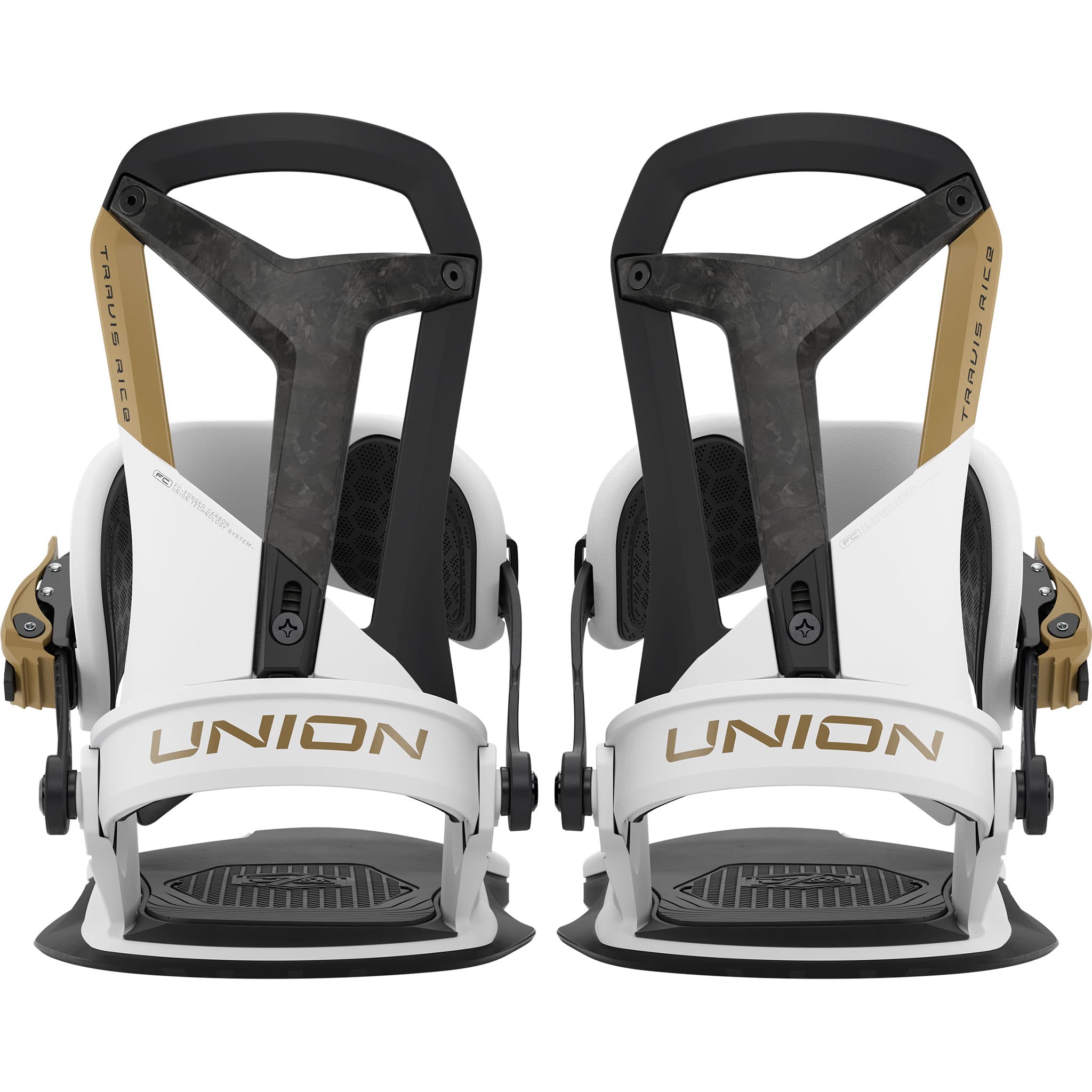 Union Falcor Snowboard Binding Bianco 2027 Mens Snowboard Bindings