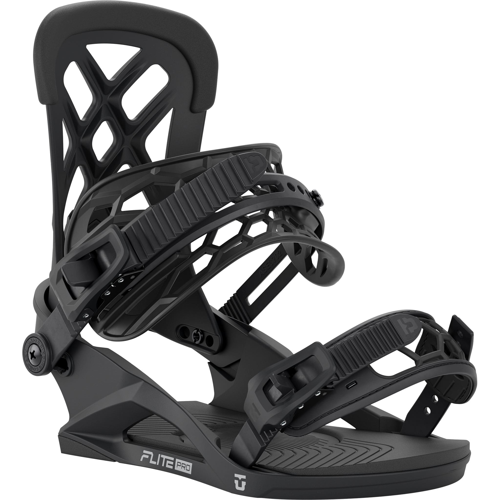 Union Flite Pro Snowboard Binding Black 2027 Mens Snowboard Bindings