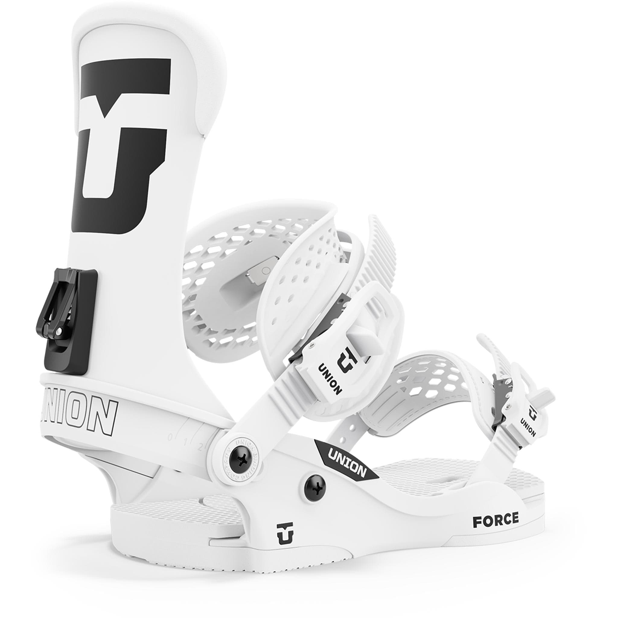 Union Force Classic T.HB Snowboard Binding White 2025 Mens Bindings