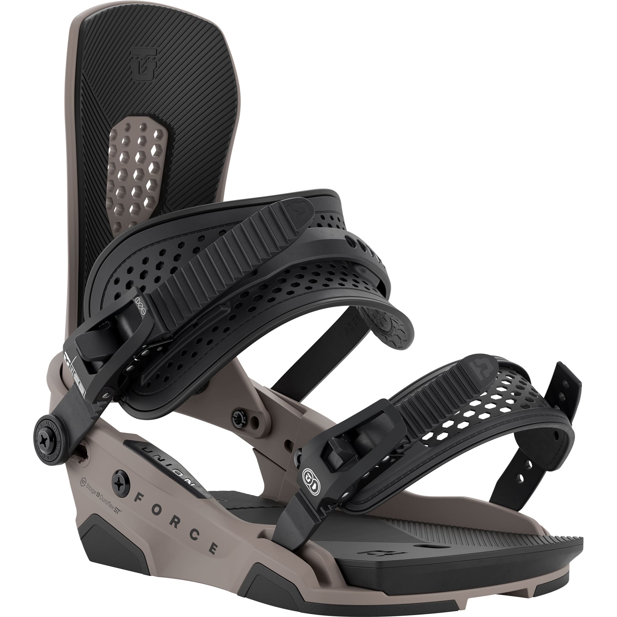 Union Force Snowboard Binding Brown 2027 Mens Snowboard Bindings