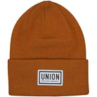 Union High Cuff Beanie Brown Beanie