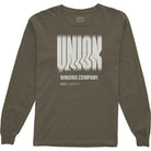 Union Long Sleeve Tee Olive Green T Shirt