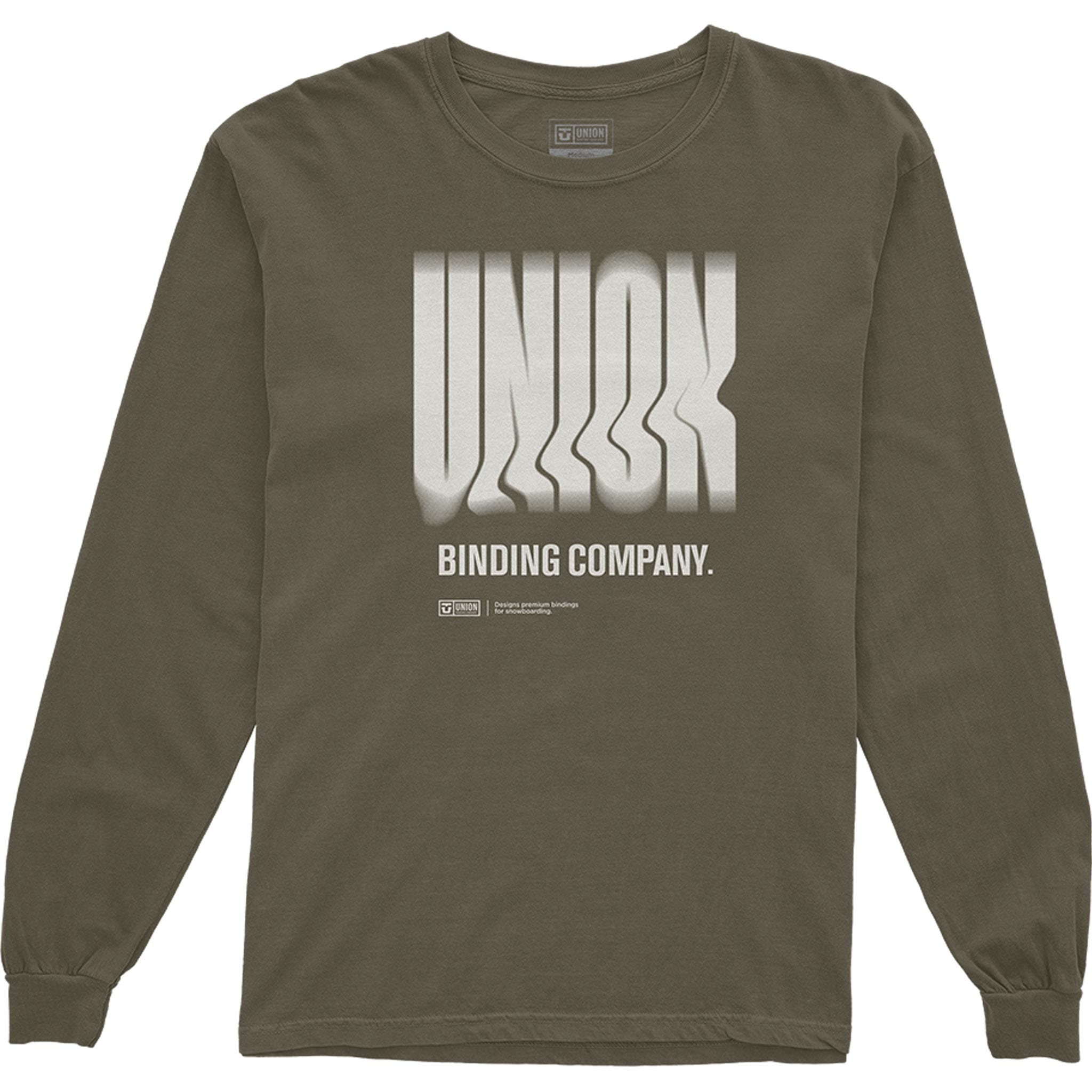 Union Long Sleeve Tee Olive Green T Shirt