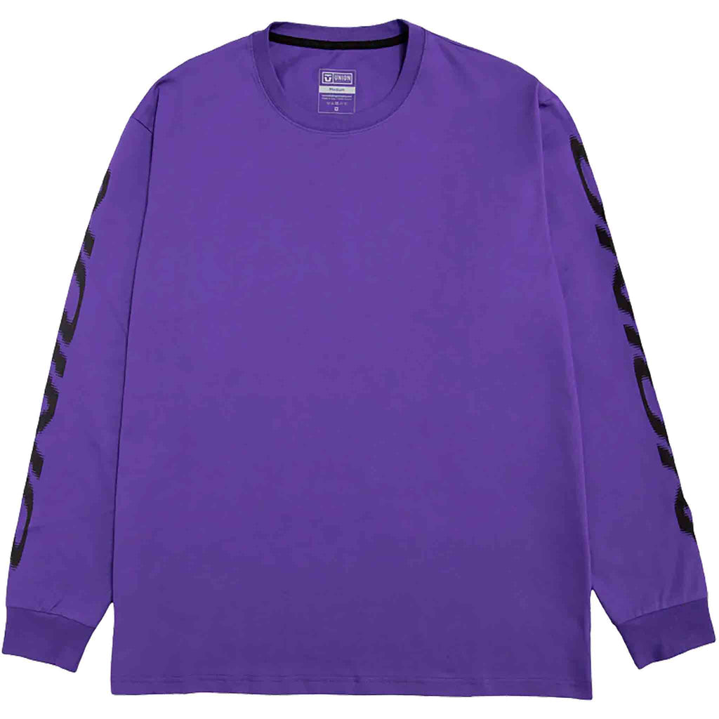 Union Long Sleeve Tee Purple 2024 T Shirt