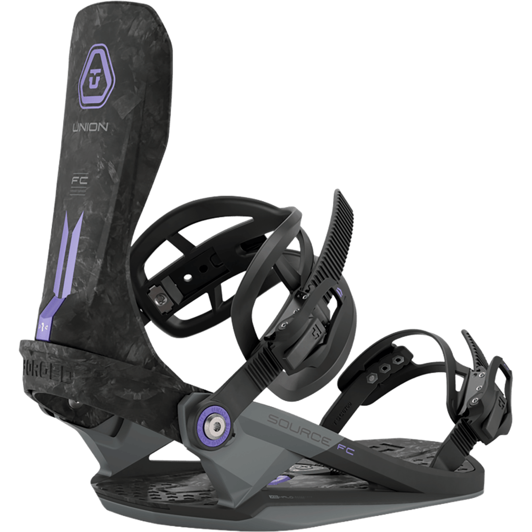 Union Source FC Snowboard Binding FC Black 2027 Mens Snowboard Bindings