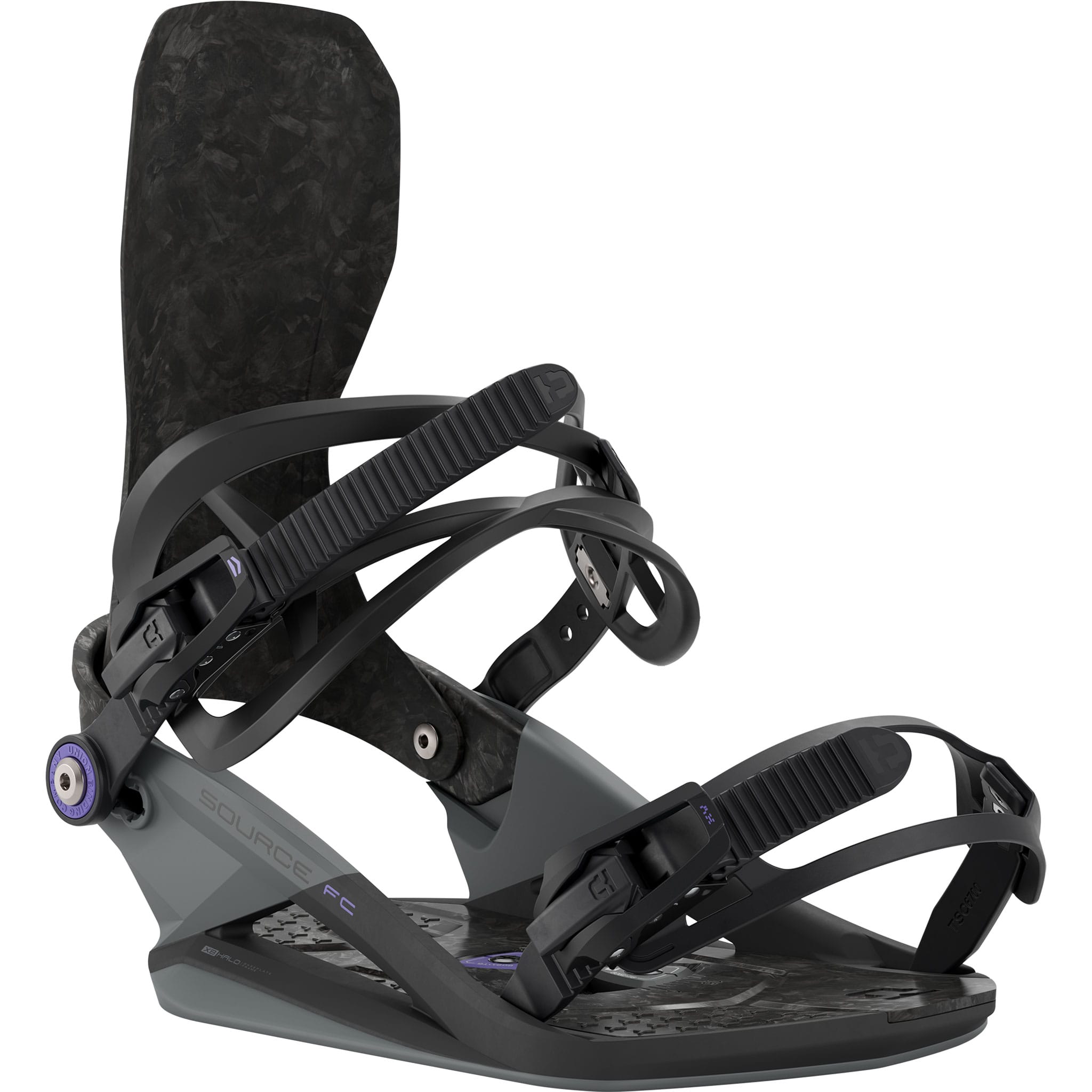 Union Source FC Snowboard Binding FC Black 2027 Mens Snowboard Bindings