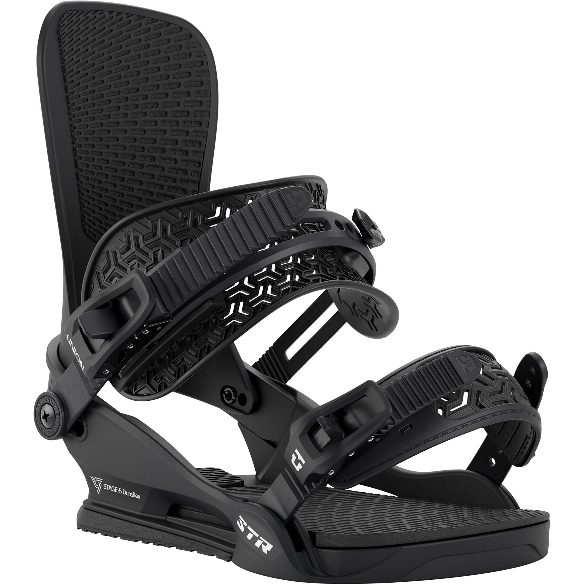 Union STR Snowboard Binding Black 2027 Mens Snowboard Bindings